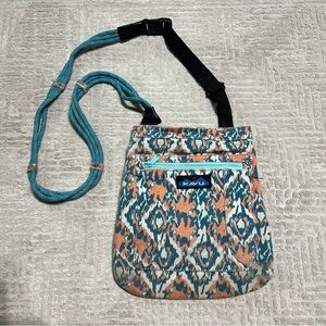 KAVU Keepalong Semi Padded Sling Canvas Rope Crossbody Bag